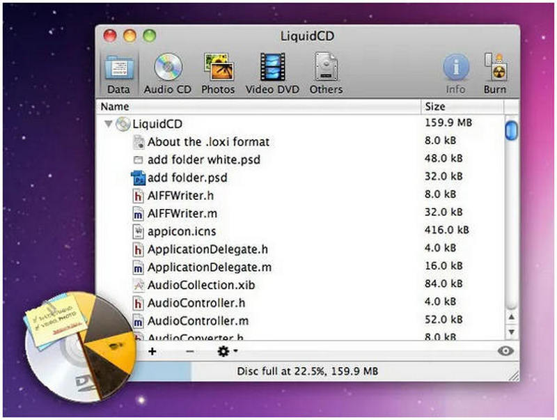 Interfaccia CD liquida