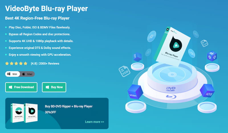 Reproductor Blu-ray Videobyte