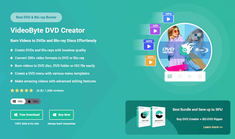 Videobyte Dvd Creator
