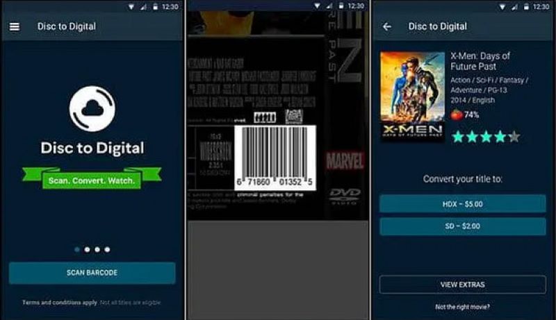 Vudu Disc to Digital