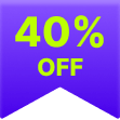40 OFF