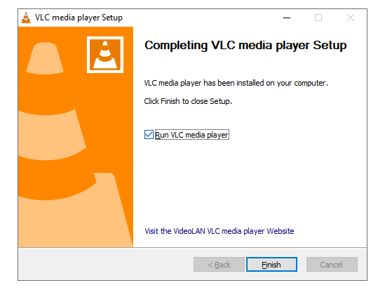 Installeer VLC