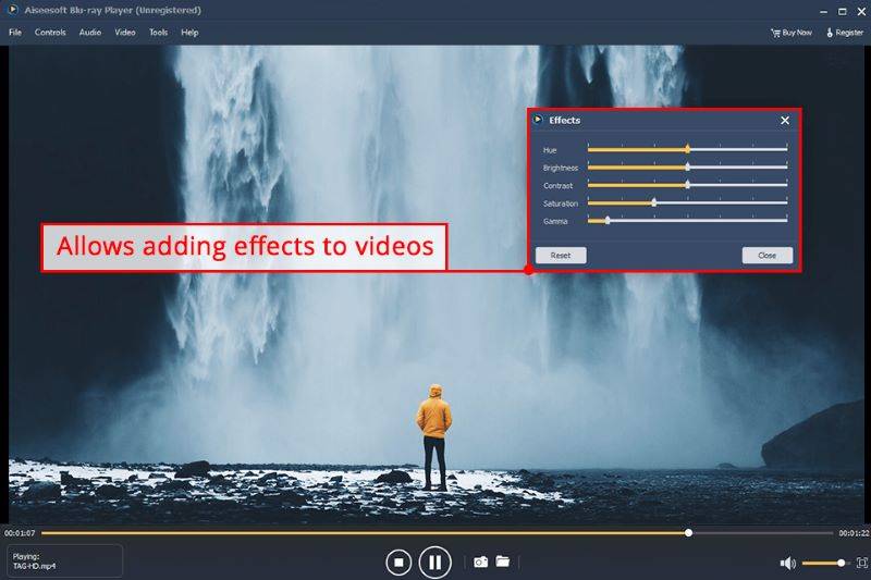 Aiseesoft Blu ray Player Screen