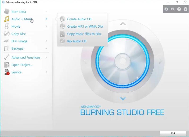 Ashampoo Burning Studio gratuito