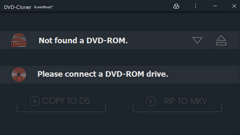 Interfaz de clonación de DVD