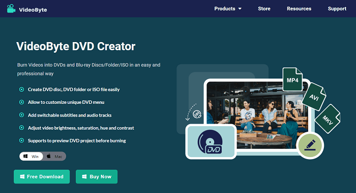 VideoByte DVD Creator