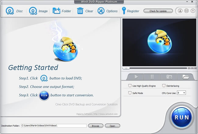 WinX DVD Ripper Platino