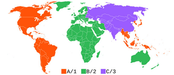 Código de región de Blu-ray