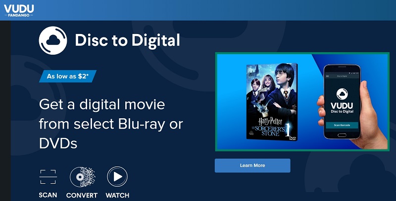 Vudu DVD in digitale