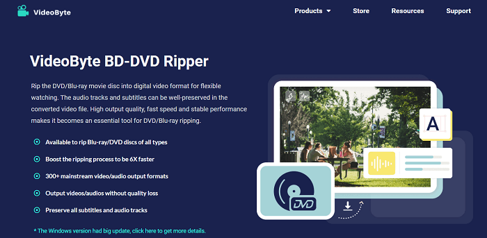 VideoByte BD-DVD Ripper