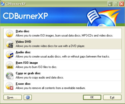 CDBurnerXP