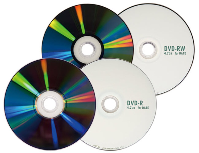 DVD-R frente a DVD-RW