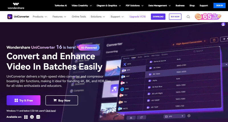Wondershare UniConverter