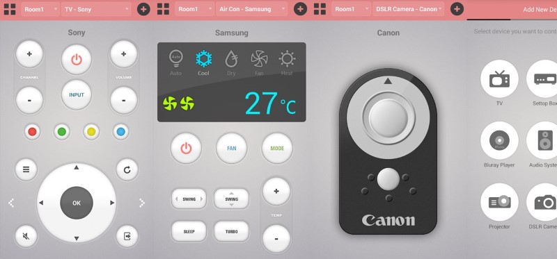 App Asmart Remote IR